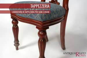 Laboratorio di tappezzeria per sedie, poltrone e divani