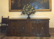 Palazzo Chigi Presidenza del Consiglio Dei Ministri Restauro Credenza Chigiani