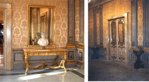 Restauri di mobili ed arredi d’epoca effettuati a Palazzo Chigi