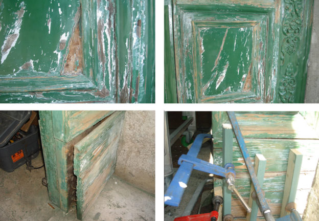 Restauro dei portoni lignei di accesso della Chiesa Nuova a Roma